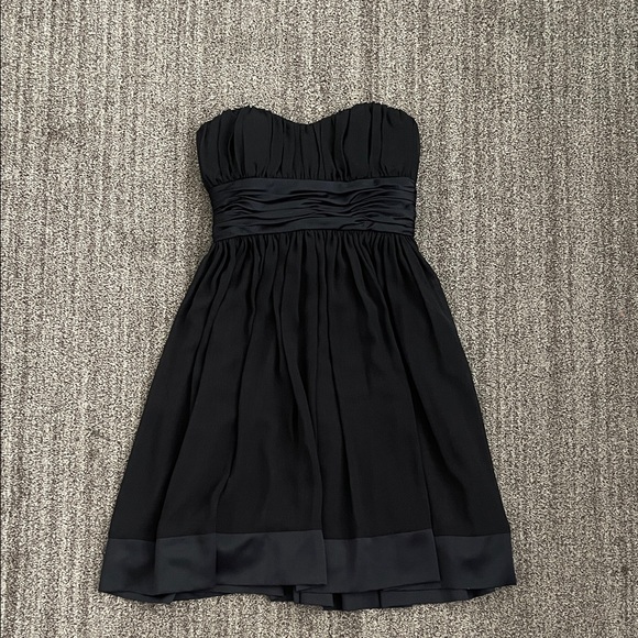 BCBGeneration Black Strapless Dress: Sz 2 - Picture 1 of 5